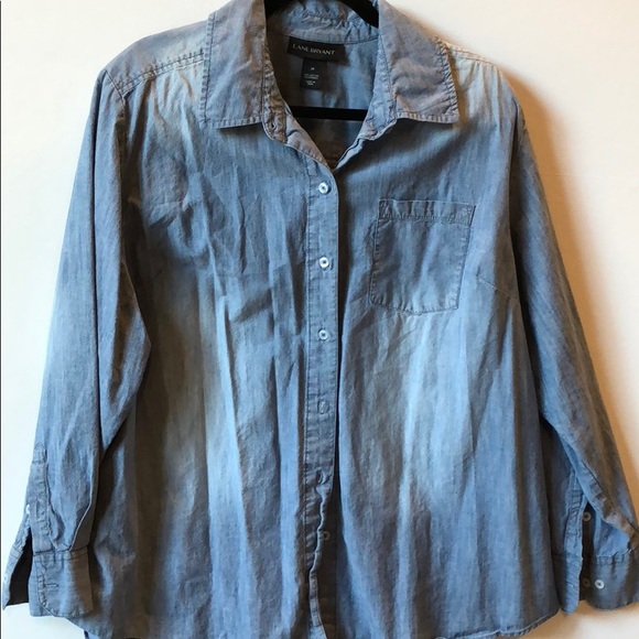 denim shirt size 20